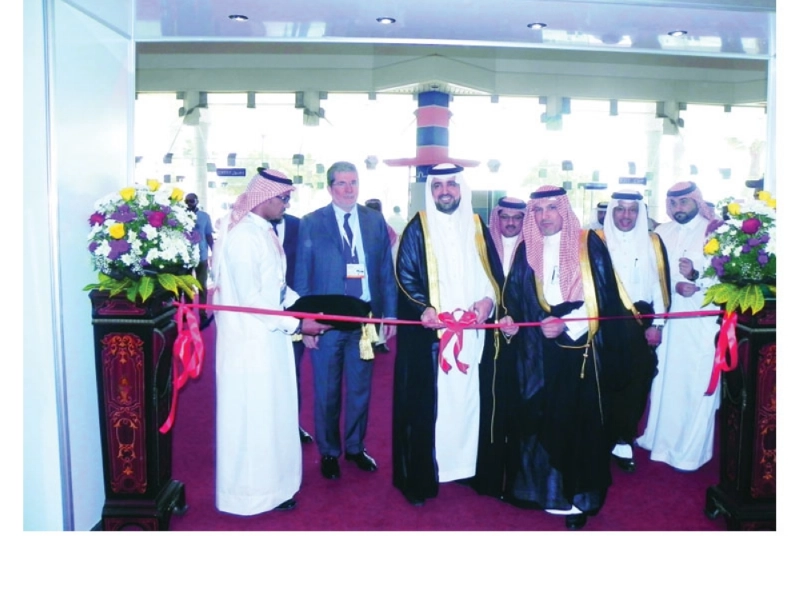 جانب من افتتاح سعودي ترانستيك (مكة)