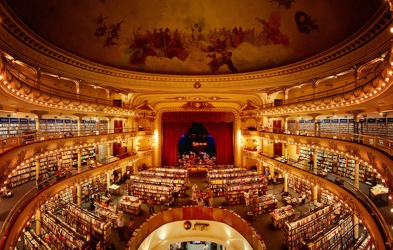 2- El Ateneo Grand Splendid (بوينس آيرس، الأرجنتين)
