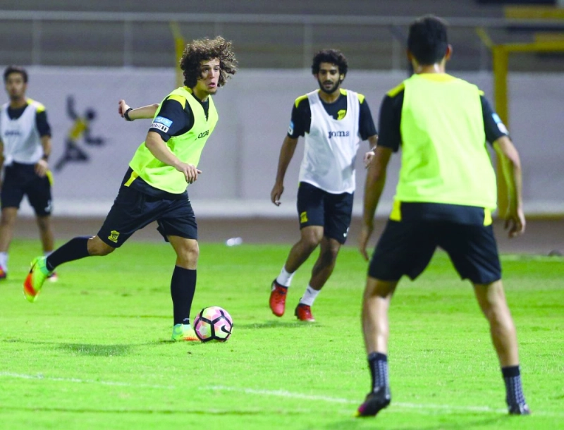 من تدريبات الاتحاد استعدادا للفتح (إعلامي الاتحاد)