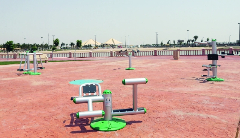 ألعاب للأطفال في متنزه ذهبان البحري (مكة)