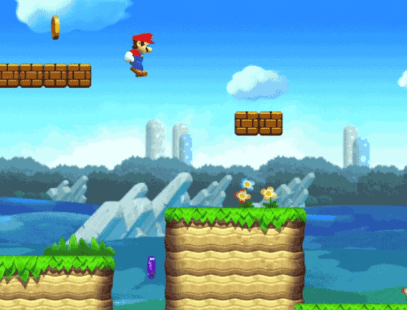 super-mario-run-automatic-jump-over