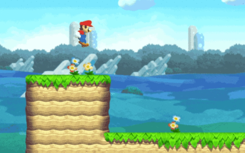 super-mario-run-automatic-jump-over