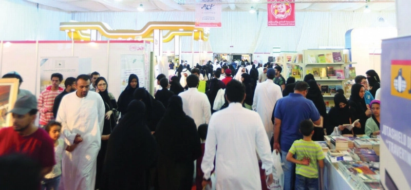 حضور كثيف في اليوم الأخير لمعرض جدة الدولي للكتاب (محمد يحيى)