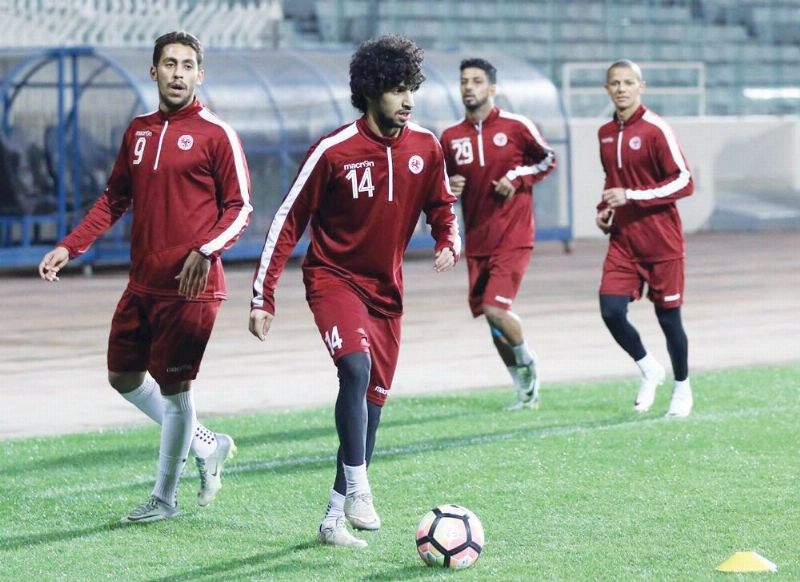 من تدريبات الفيصلي استعدادا للقادسية (إعلامي الفيصلي)