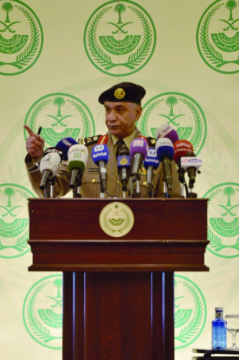 التركي في المؤتمر الصحفي أمس (محمد مشهور)