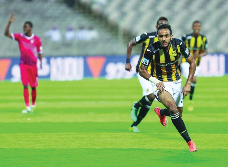 محمود كهربا هداف الاتحاد وثاني هدافي الدوري (مكة)