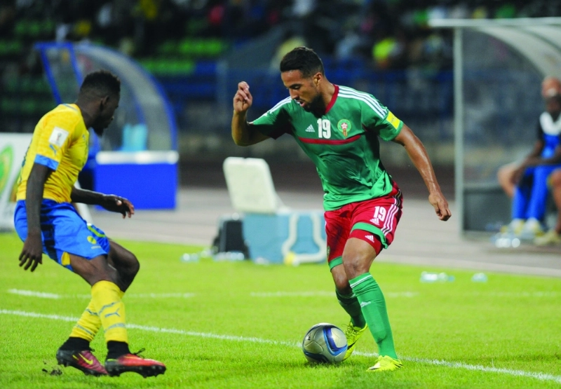 فيصل الهراس في مباراة سابقة للمغرب (موقع الاتحاد المغربي)