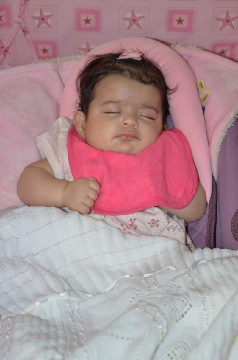 صورة حديثة للطفلة دارين (عبدالمحسن دومان)