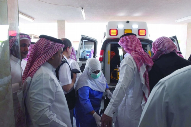 وصول إحدى حالات التسمم للمستشفى (مكة)