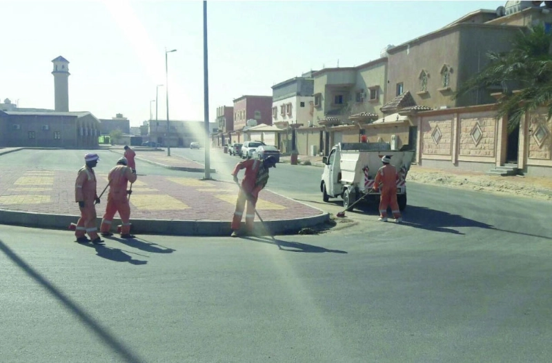 من أعمال النظافة (مكة)