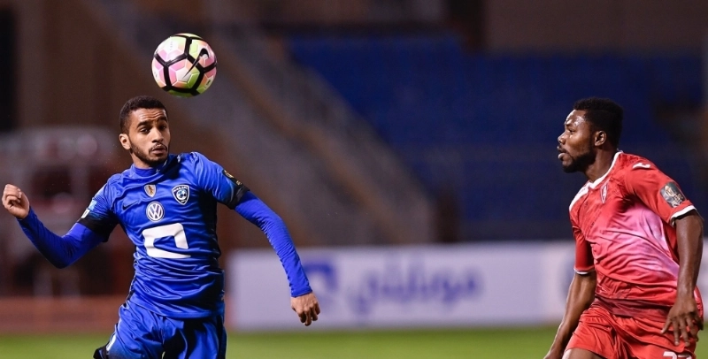 من مباراة الهلال والوحدة (محمد مشهور)