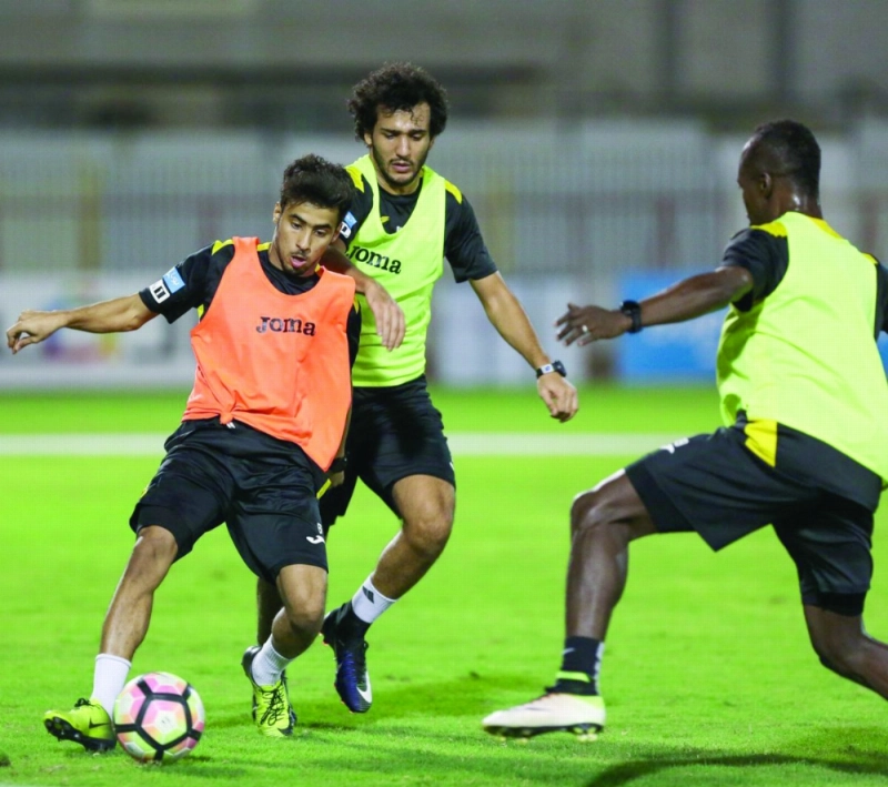 جانب من تدريبات الاتحاد (إعلامي الاتحاد)