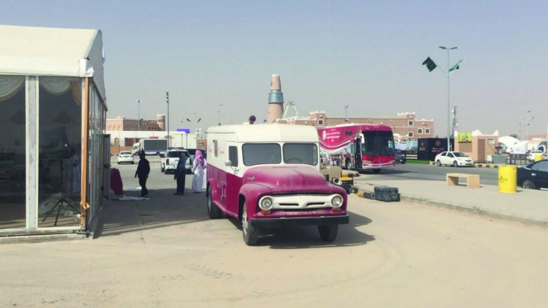 أقدم مركبة إسعاف سعودية في الجناح (مكة)