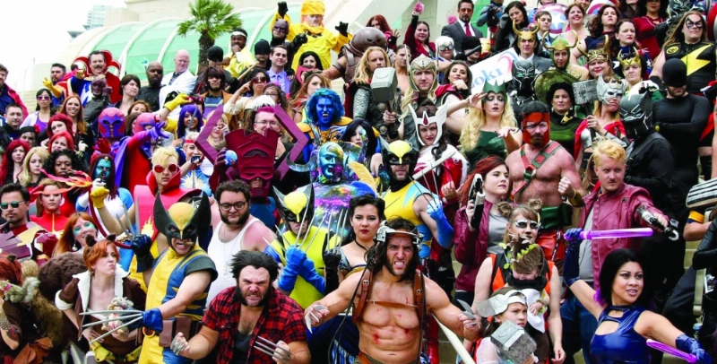 حفل الكوسبلاي بأمريكا (saudicomiccon)