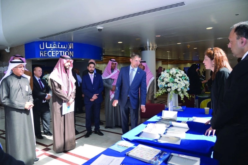خلال استقبال الوفد بالغرفة (مكة)