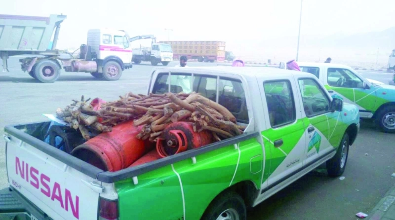 فرق البلدية خلال الحملة (مكة)