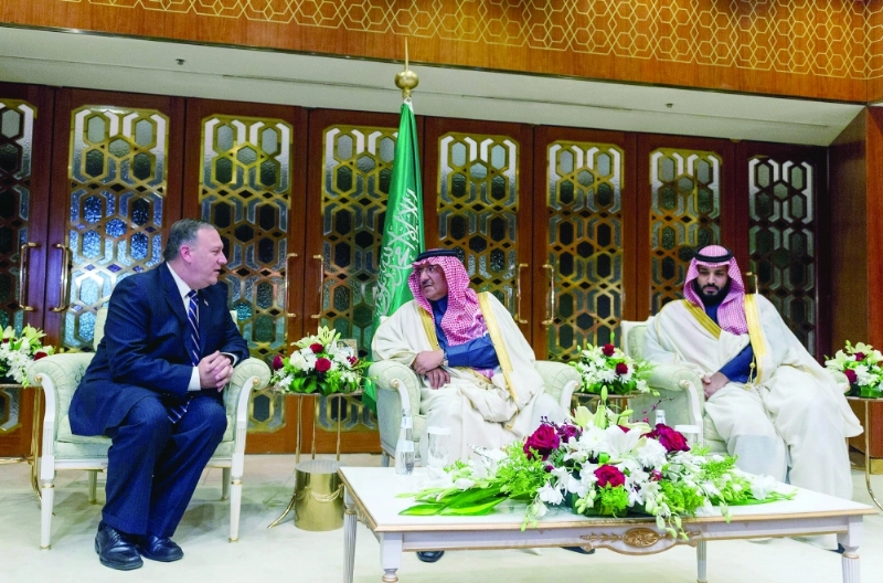 ولي العهد وولي ولي العهد ومايكل بومبيو
