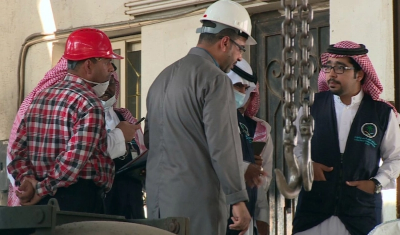 من جولات فرق هيئة الأرصاد (مكة)