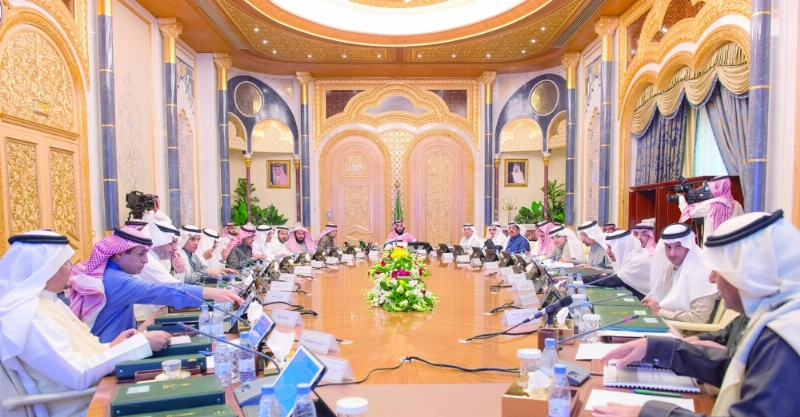الأمير محمد بن سلمان لدى ترؤسه اجتماع مجلس الشؤون الاقتصادية والتنمية (واس)