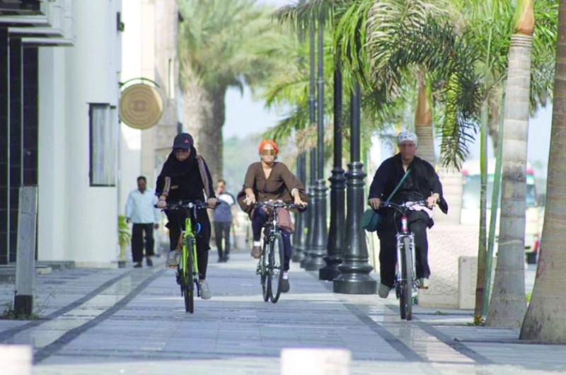 سعوديات يمارسن الرياضة (مكة)