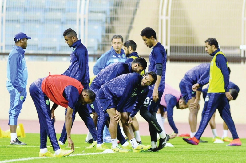 جانب من تدريبات الفتح (إعلامي الفتح)
