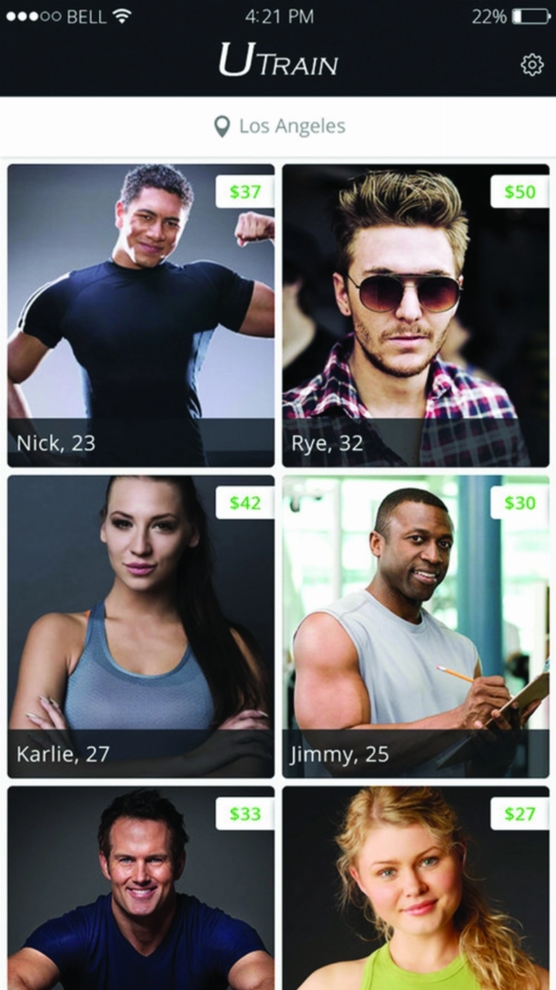 UTrain-personal-trainers