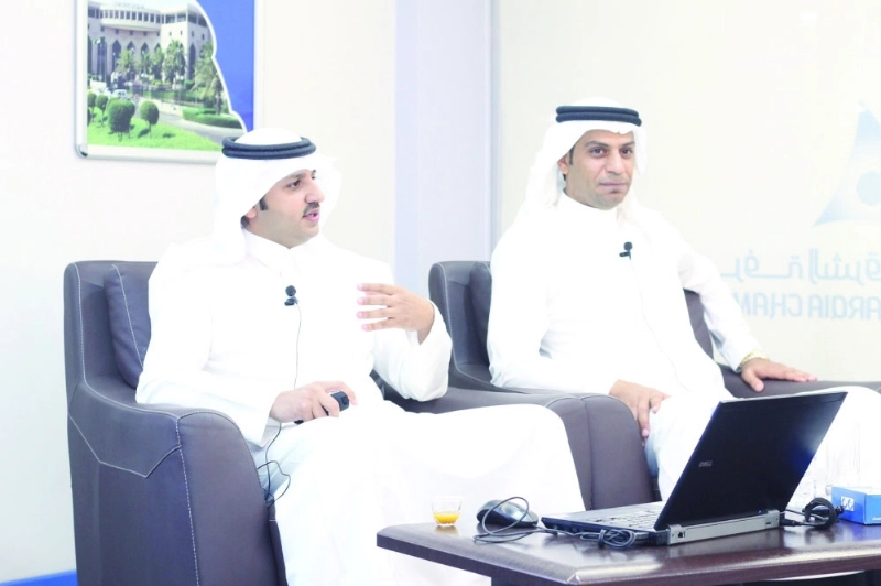 الفردان يتحدث في اللقاء أمس (مكة)
