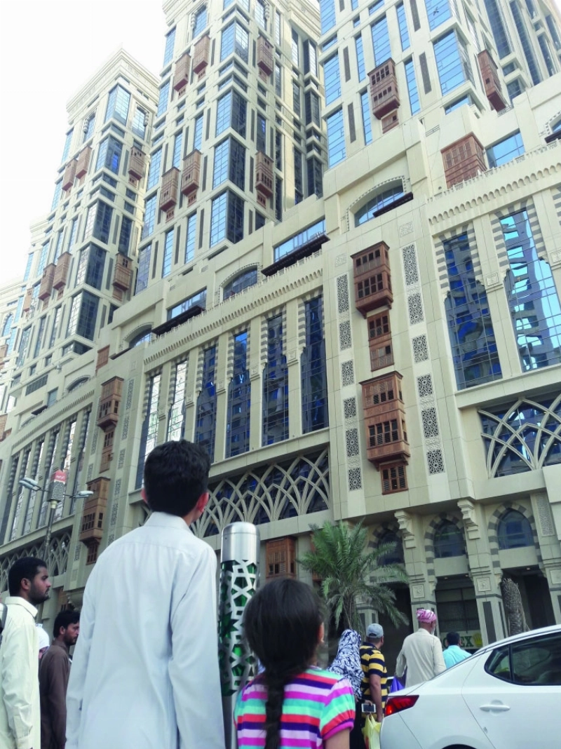 جانب من فنادق شركة جبل عمر (مكة)