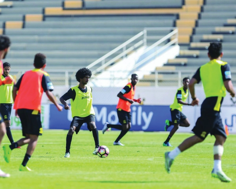من تدريبات الاتحاد (إعلامي الاتحاد)