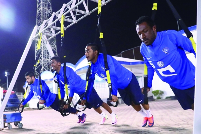 تدريبات الهلال شهدت تركيزا كبيرا على الجانب اللياقي (إعلامي الهلال)