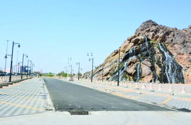 مشروع شلال العريسة في نجران (واس)