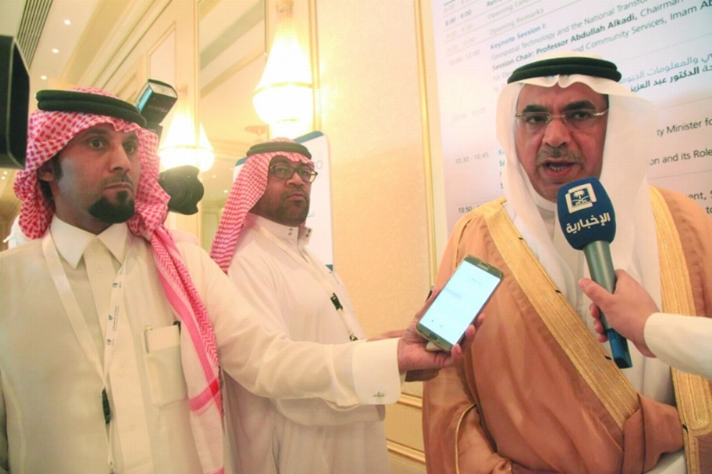 الجبير يتحدث للصحفيين (مكة)