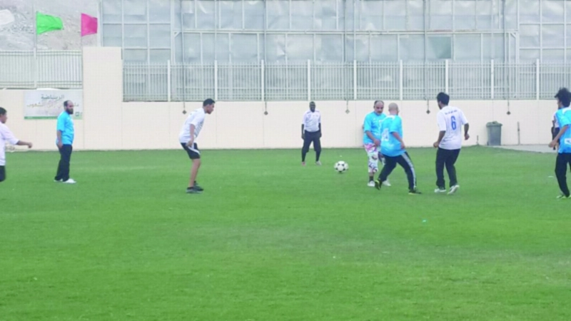 جانب من مباريات الدورة (مكة)