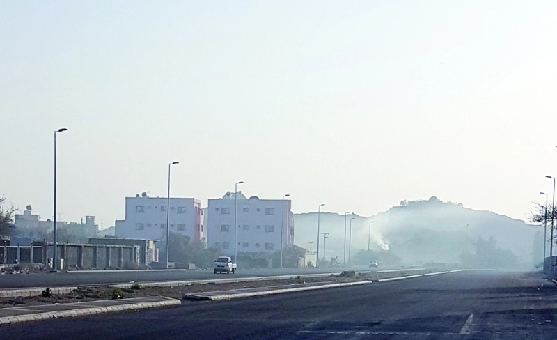 الأدخنة تشكل مصدر إزعاج للأهالي (مكة)
