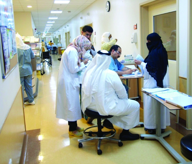 أحد أجنحة مستشفى الملك فهد بجدة (مكة)