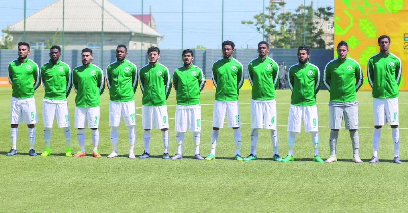 لاعبو المنتخب السعودي تحت 23 سنة (مكة)