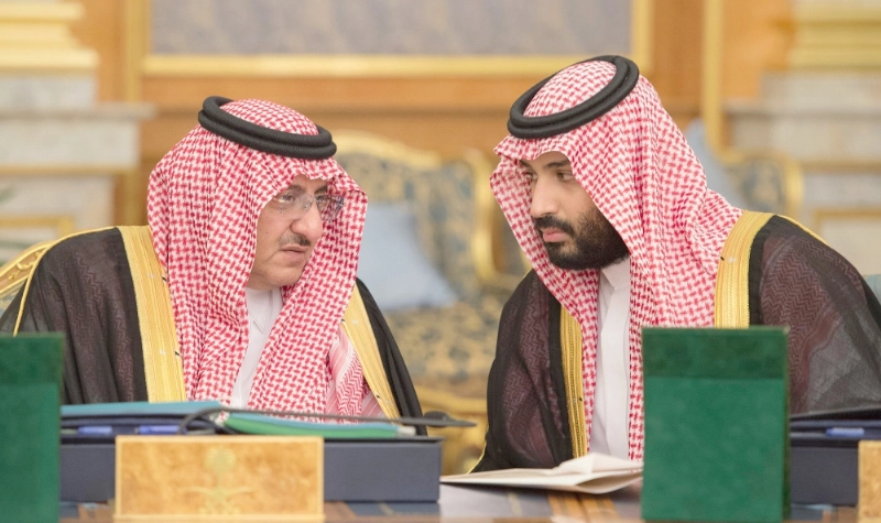 ولي العهد وولي ولي العهد خلال الجلسة