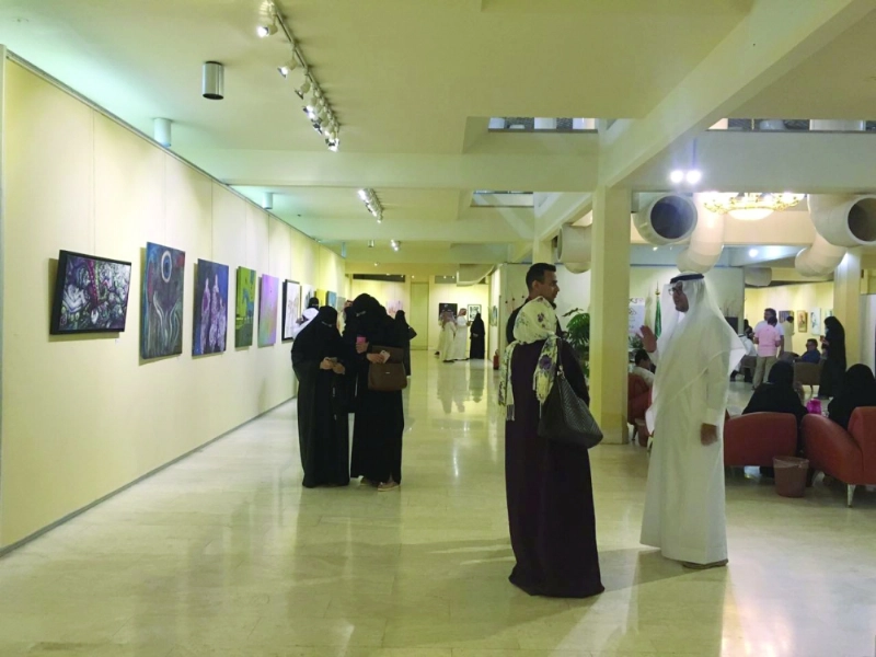 جانب من المعرض (مكة)