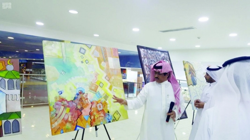 جانب من المعرض (مكة)