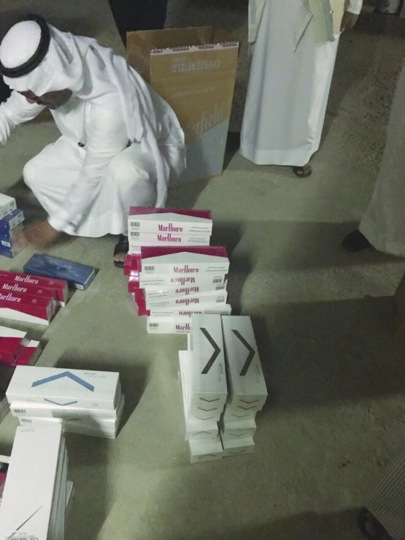 جانب من المضبوطات (مكة)