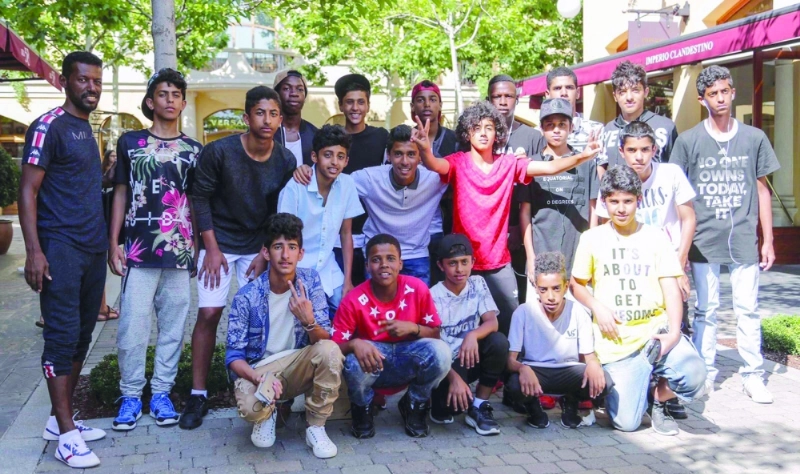 البراعم خلال رحلتهم في إسبانيا (مكة)