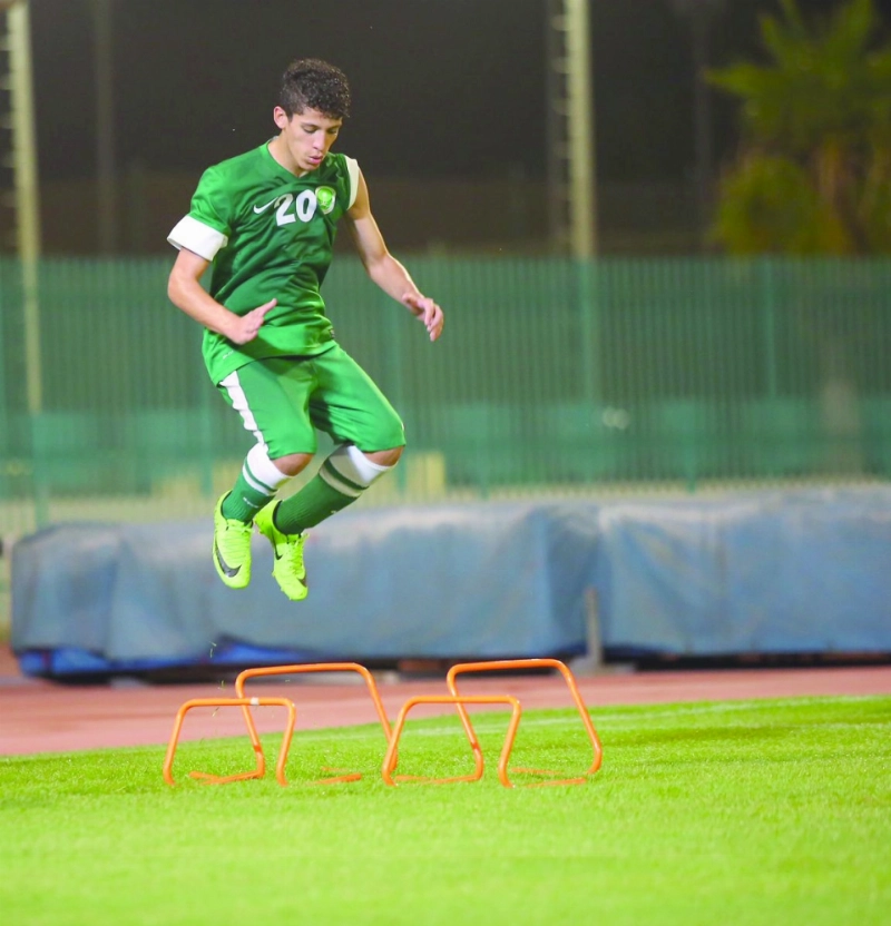 من تدريبات منتخب الناشئين (مكة)