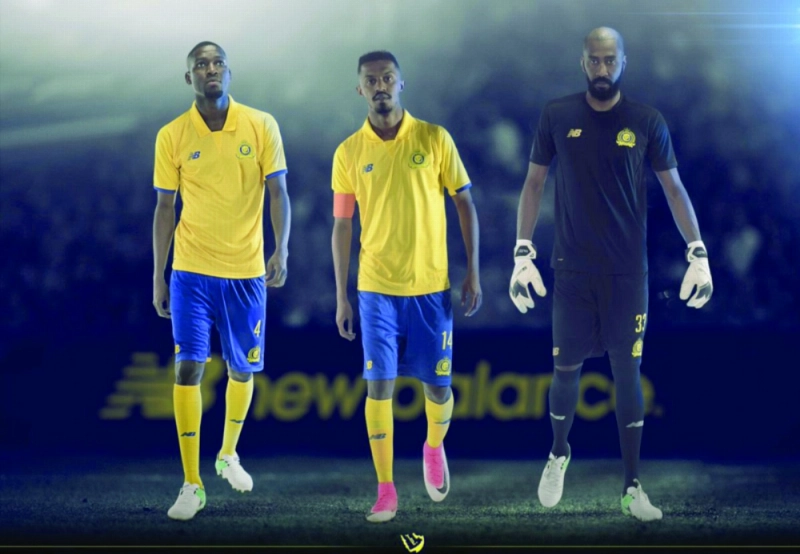 الطقم الجديد للنصر (إعلامي النصر)