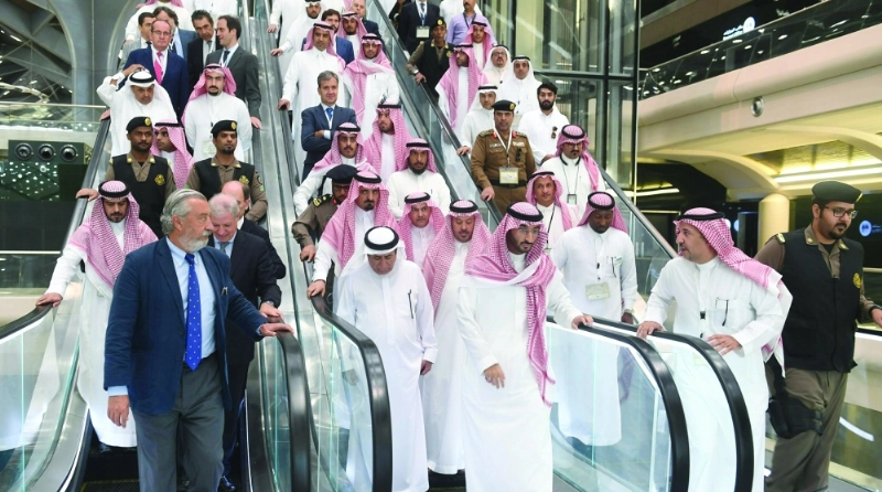 عبدالله بن بندر خلال الرحلة