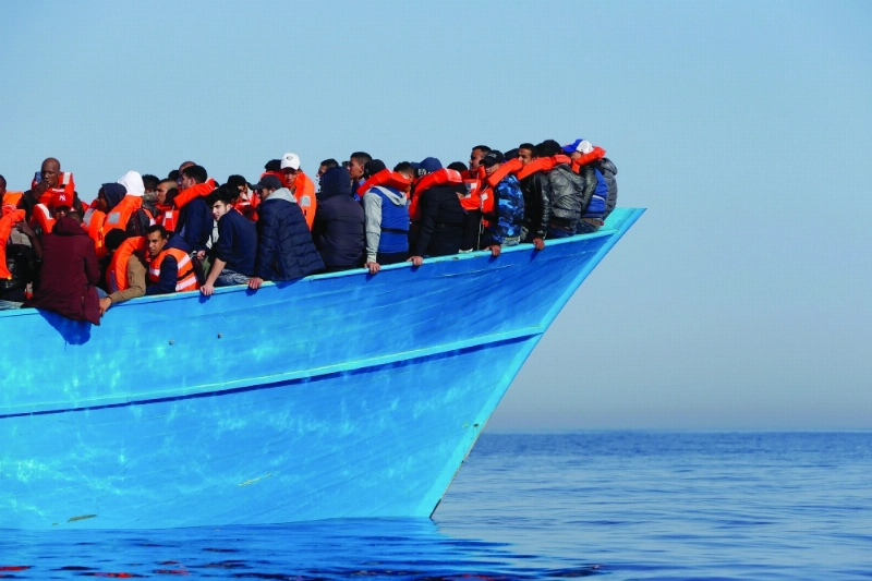 مهاجرون على متن سفينة (مكة)