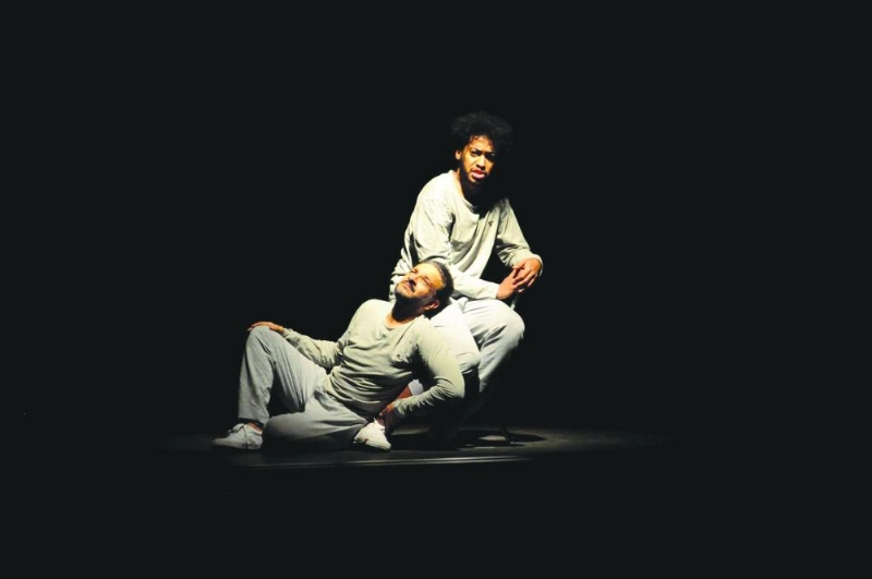 مشهد من مسرحية تشابك (مكة)