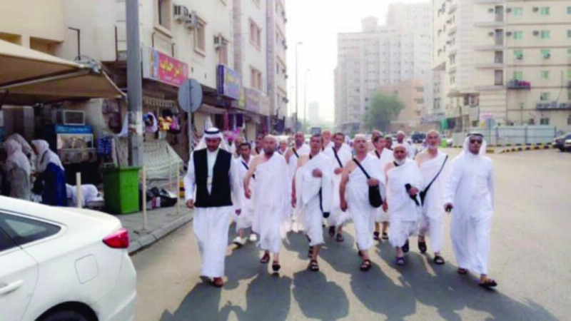 حجاج من تركيا في موسم سابق (مكة)