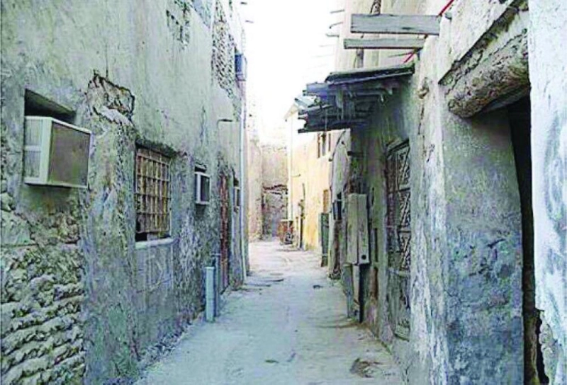 منازل عشوائية في حي المسورة بالعوامية
