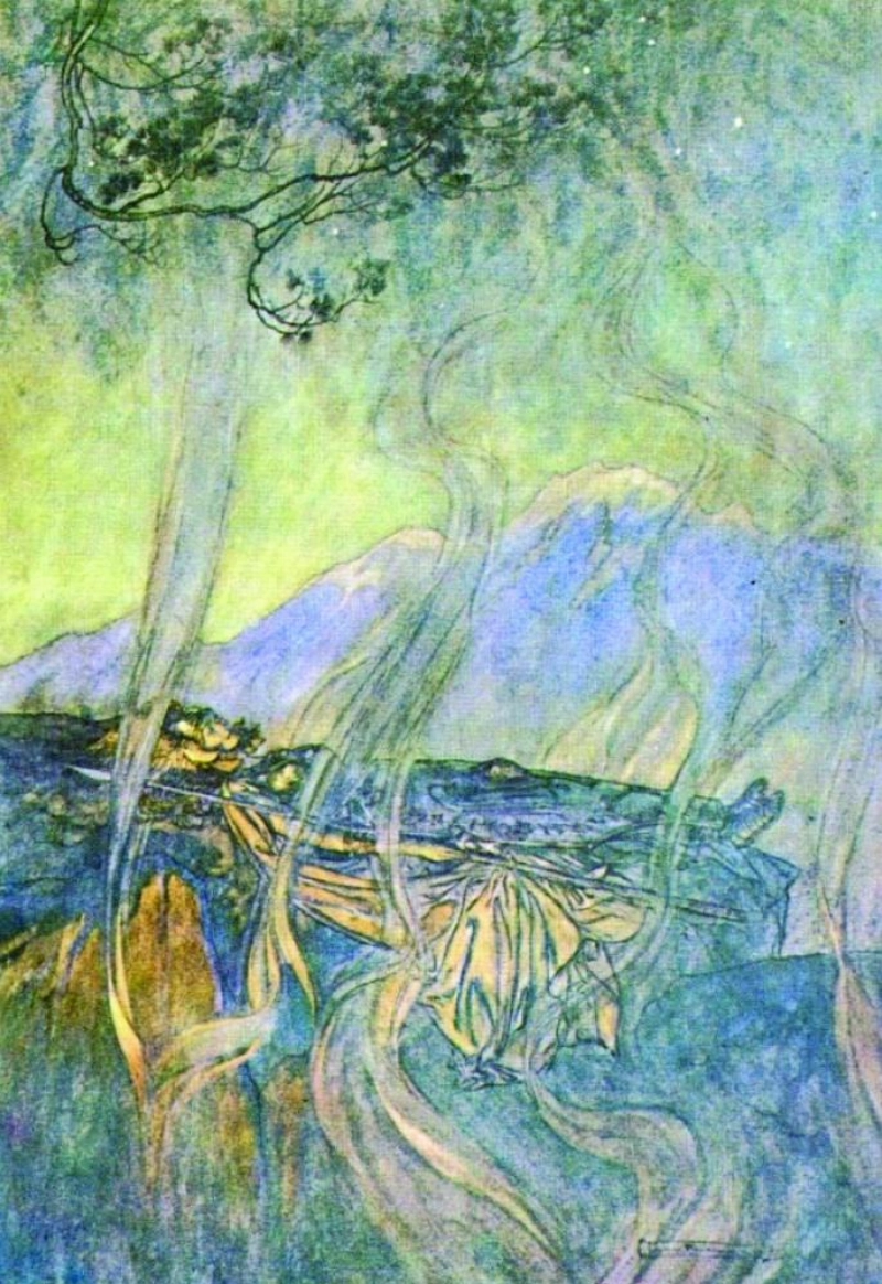 رسم لقصة الجمال النائم (IBTimes)