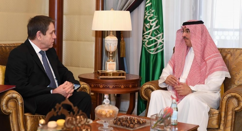 عواد العواد مستقبلا سيرجي كوزلوف (واس)